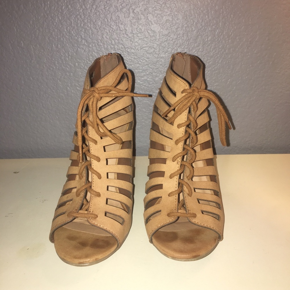 Tan heels